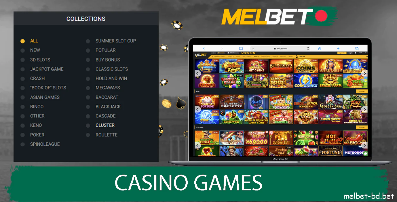 Melbet online casino offered thousands of games