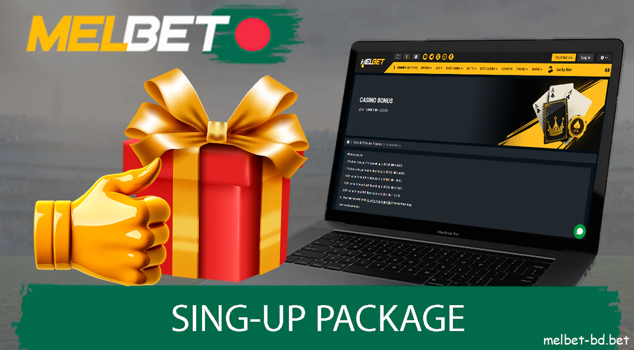 Chuse Sign-Up Package on Melbet